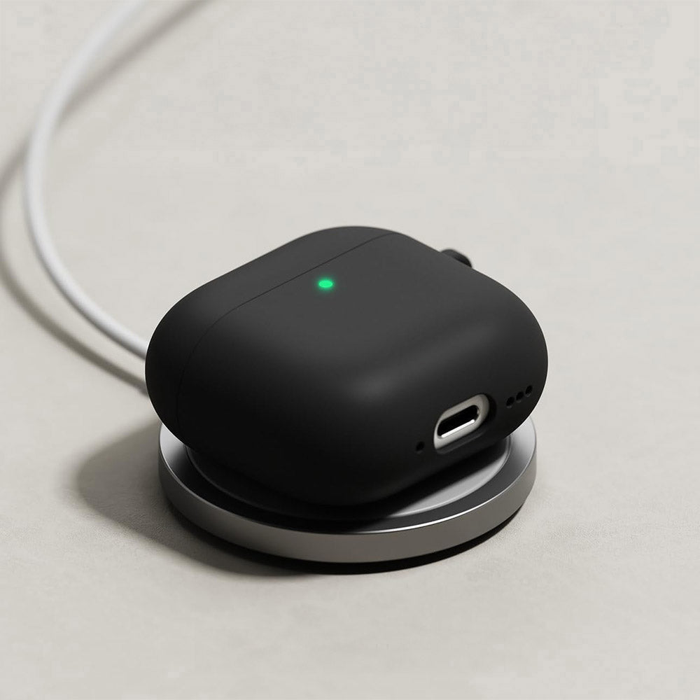 Schutzhülle für Apple AirPods 5 / 4, Ringke Silicone, Schwarz