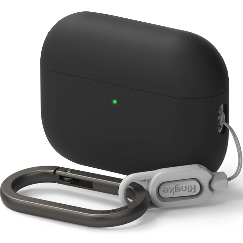 Schutzhülle für Apple AirPods Pro 3, Ringke Silicone, Schwarz