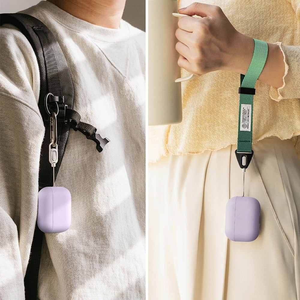Schutzhülle für Apple AirPods Pro 3, Ringke Silicone, Violett