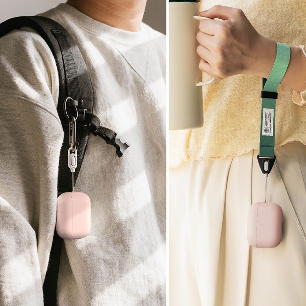 Schutzhülle für Apple AirPods Pro 3, Ringke Silicone, Rosa