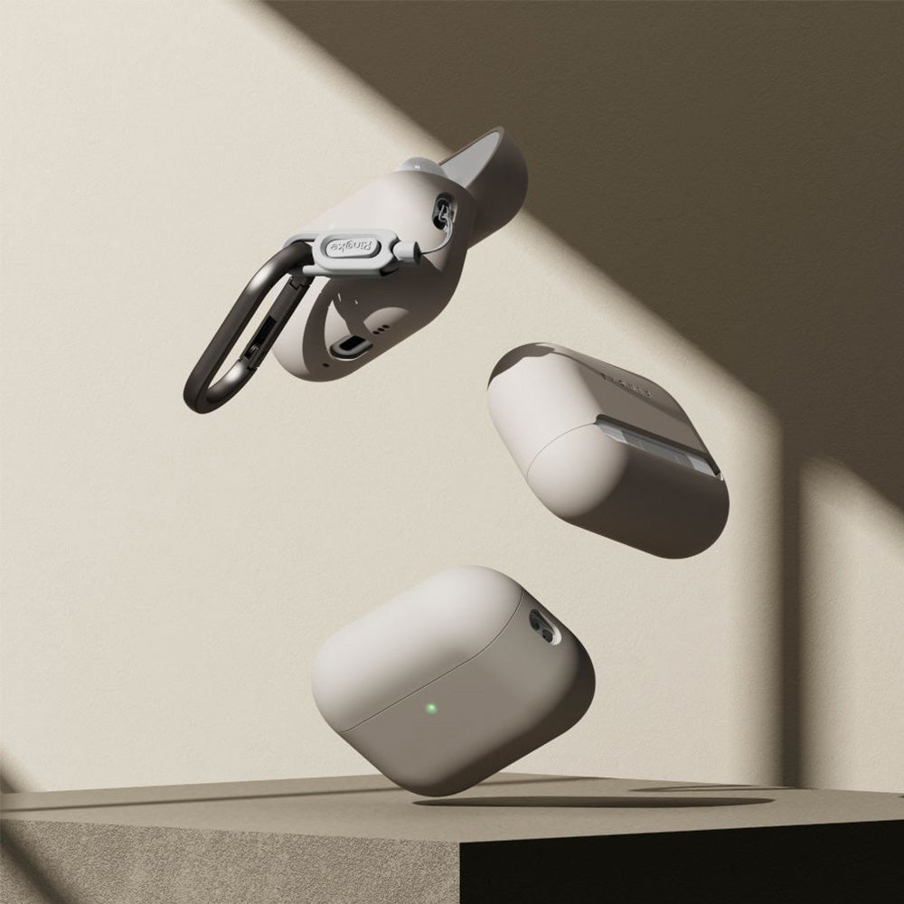 Schutzhülle für Apple AirPods Pro 3, Ringke Silicone, Beige