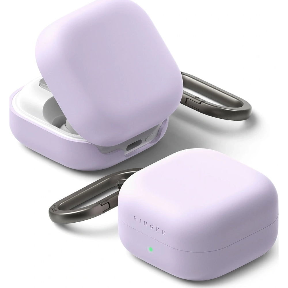 Schutzhülle für Galaxy Buds 4 / 4 Pro, Ringke Silicone, Violett
