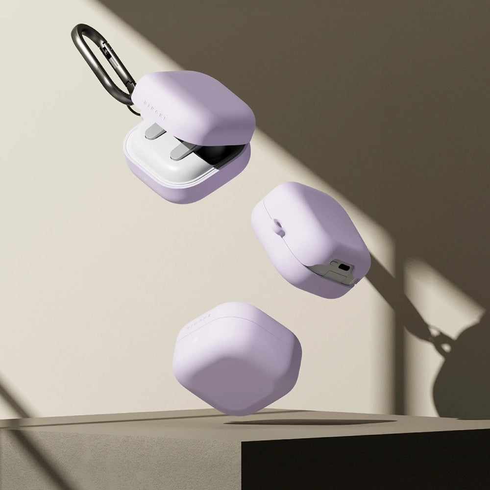 Schutzhülle für Galaxy Buds 4 / 4 Pro, Ringke Silicone, Violett
