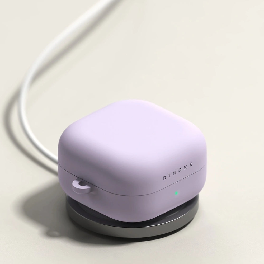 Schutzhülle für Galaxy Buds 4 / 4 Pro, Ringke Silicone, Violett
