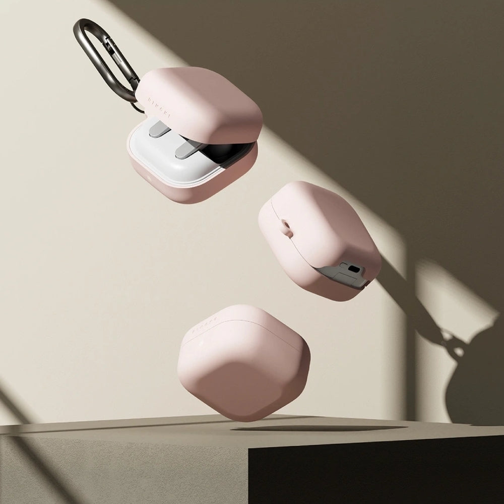 Schutzhülle für Galaxy Buds 4 / 4 Pro, Ringke Silicone, Rosa