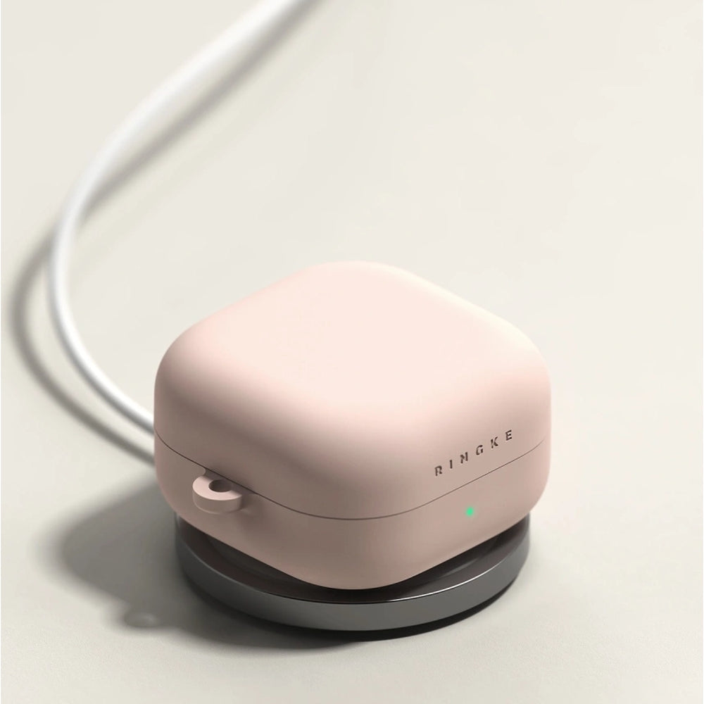 Schutzhülle für Galaxy Buds 4 / 4 Pro, Ringke Silicone, Rosa