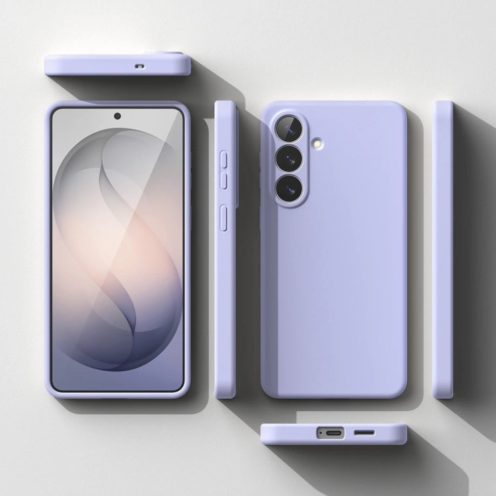 Handyhülle für Galaxy S26, Ringke Silicone Magnetic mit MagSafe, Violett