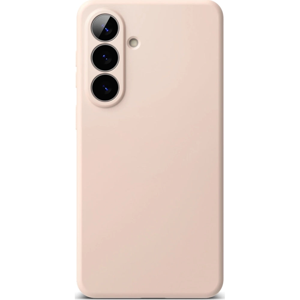 Handyhülle für Galaxy S26, Ringke Silicone Magnetic mit MagSafe, Rosa und Braun