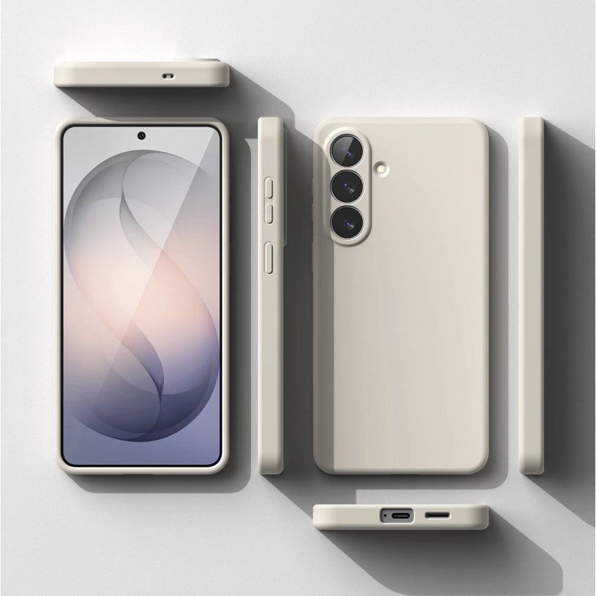 Handyhülle für Galaxy S26 Plus, Ringke Silicone Magnetic mit MagSafe, Beige