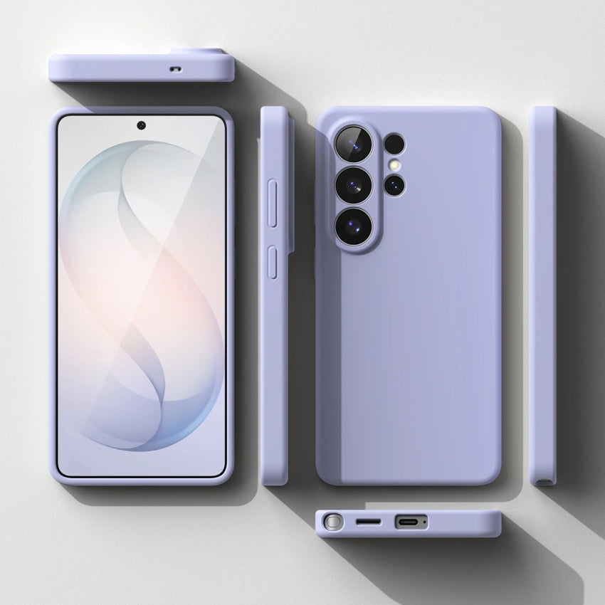 Handyhülle für Galaxy S26 Ultra, Ringke Silicone Magnetic mit MagSafe, Violett