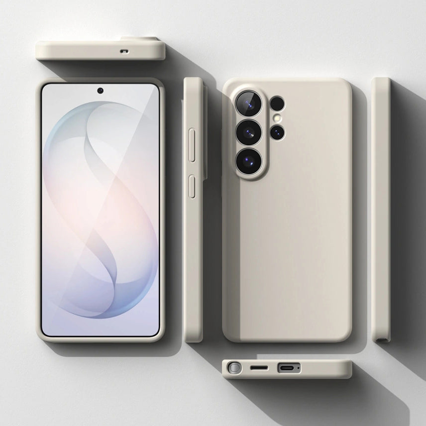 Handyhülle für Galaxy S26 Ultra, Ringke Silicone Magnetic mit MagSafe, Beige
