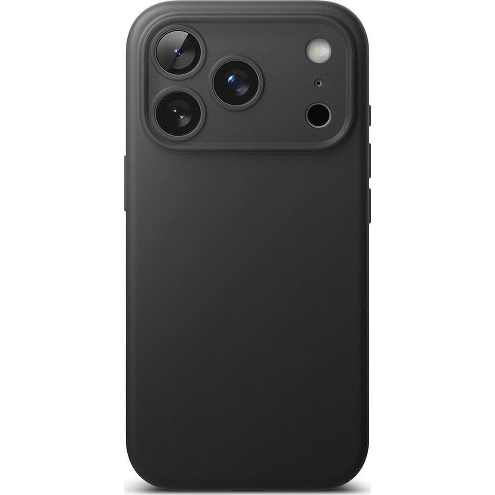 Handyhülle für iPhone 17 Pro, Ringke Silicone CC Magnetic mit MagSafe, Schwarz