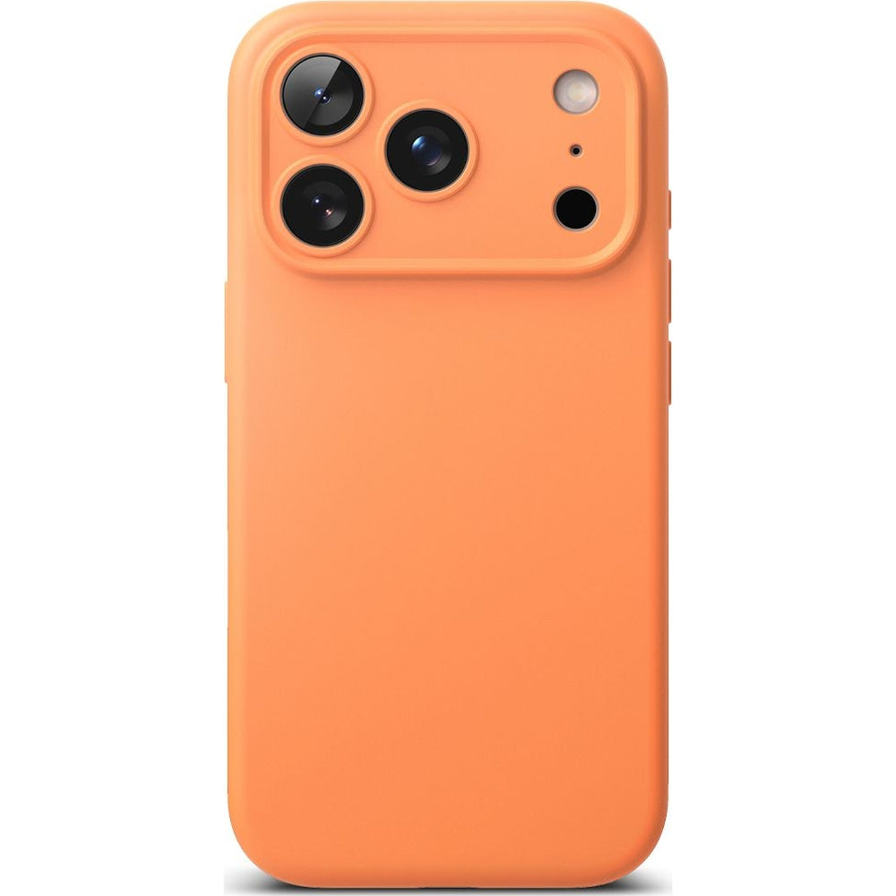 Handyhülle für iPhone 17 Pro Max, Ringke Silicone CC Magnetic mit MagSafe, Orange