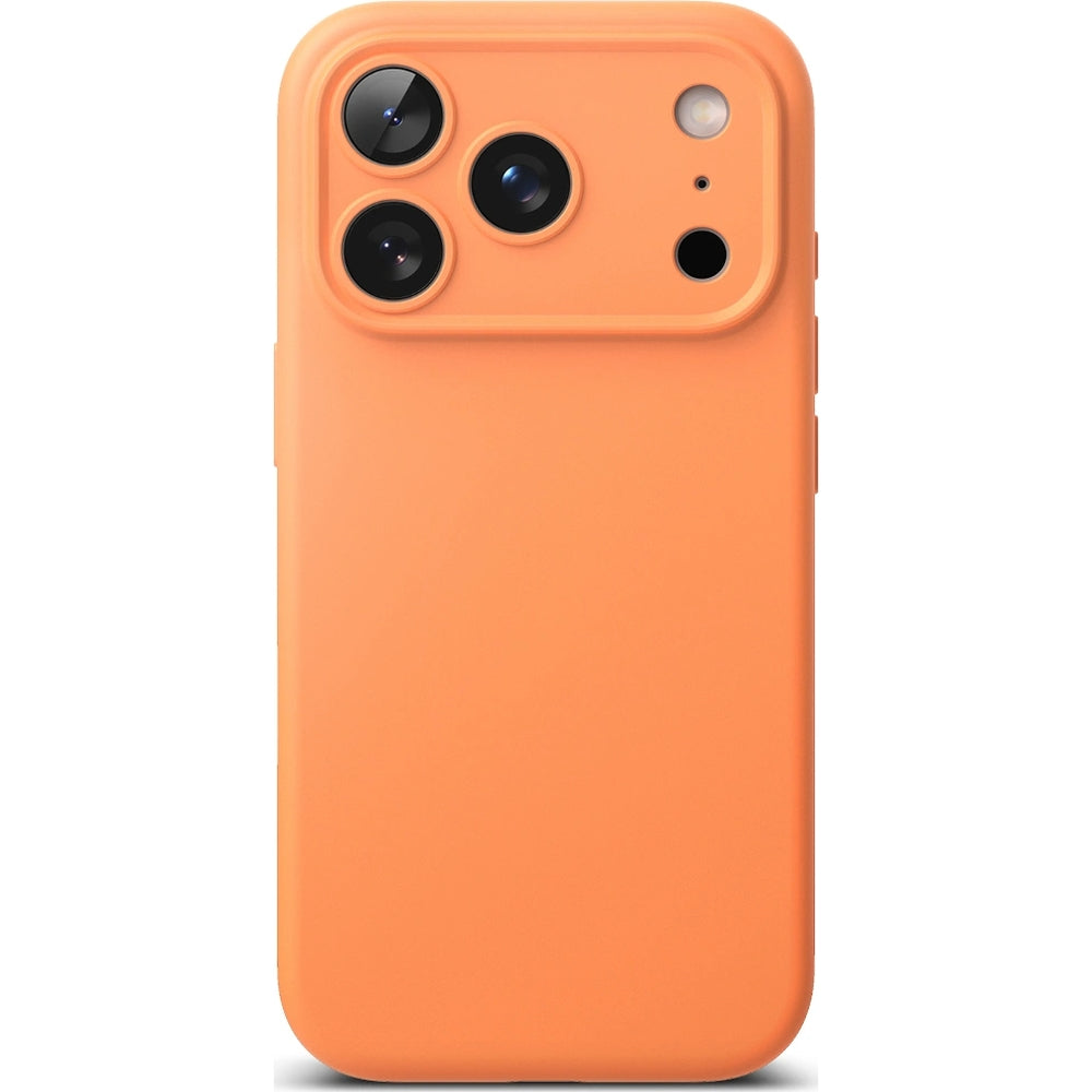 Handyhülle für iPhone 17 Pro, Ringke Silicone CC Magnetic mit MagSafe, Orange