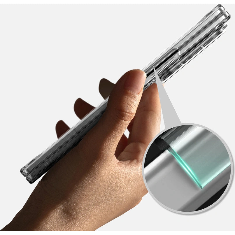 Handyhülle für Galaxy Z Fold8 Ultra, Ringke Slim Magnetic mit MagSafe, Transparent und Weiß (7/9)