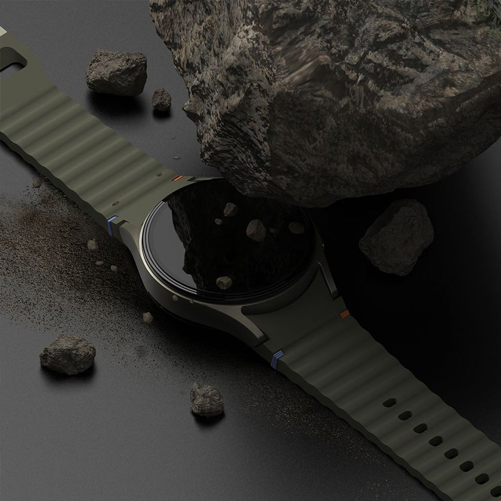 Schutzhülle + Glas für Galaxy Watch 7 44mm, Ringke Slim & Tempered Glass, Transparent