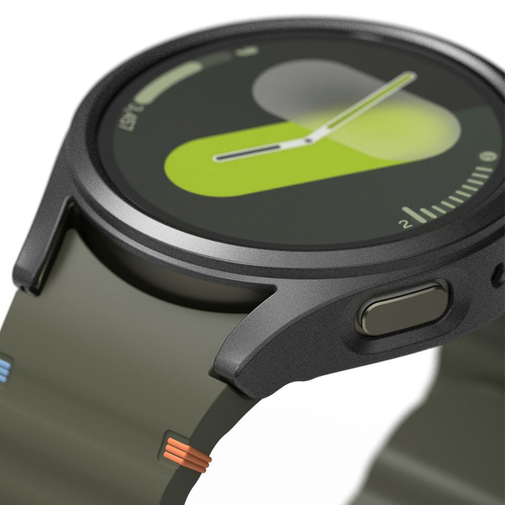 Schutzhülle + Glas für Galaxy Watch 7 44mm, Ringke Slim & Tempered Glass, Schwarz