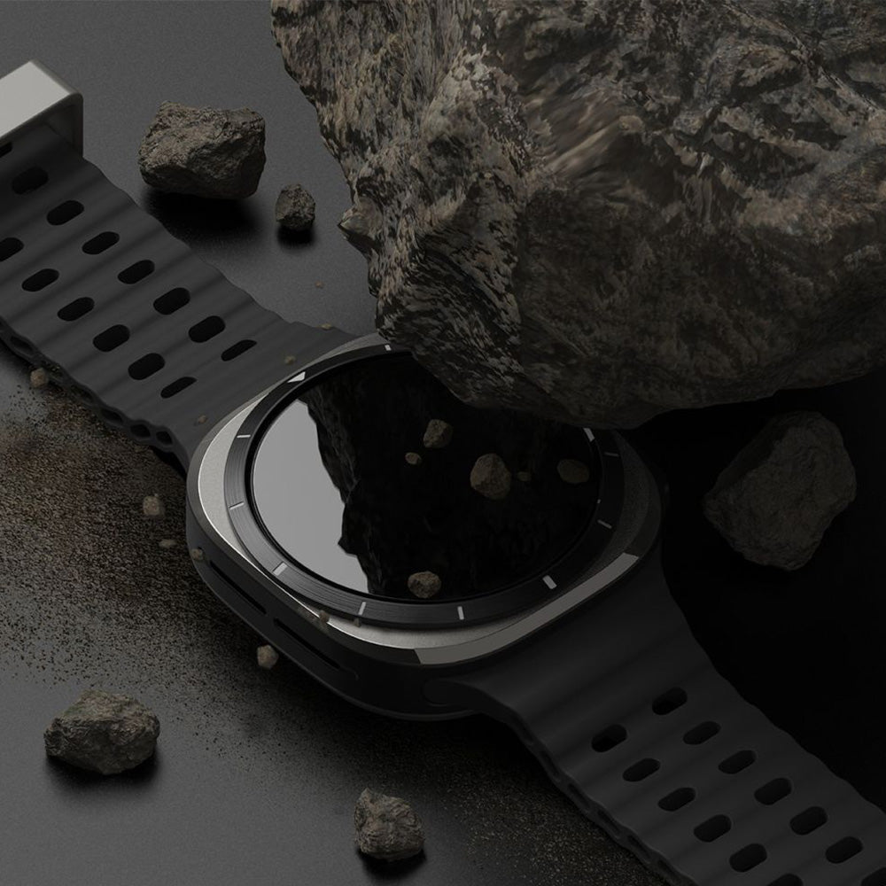 Schutzhülle + Glas für Galaxy Watch Ultra 2 / 1, Ringke Slim & Tempered Glass, Transparent