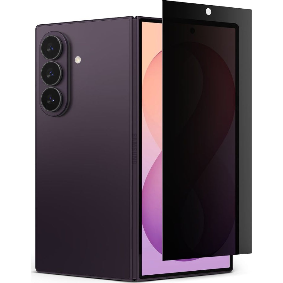 Sichtschutzglas mit Applikator für Galaxy Z Fold8 Ultra, Ringke Easy Slide Privacy 360, 2 Stück