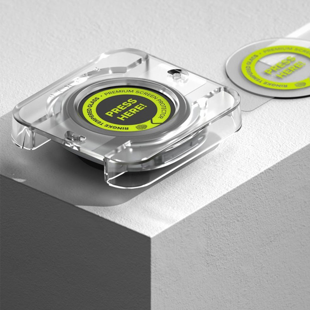 Gehärtetes Glas für Galaxy Watch 8 44 mm, Ringke Tempered Glass Pro, mit Applikator, 2 Stück