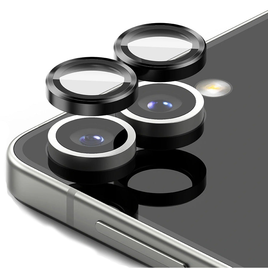 Kameraschutz für Samsung Galaxy Z Flip7, Ringke Camera Lens Frame Glass, 2-Pack, Schwarz