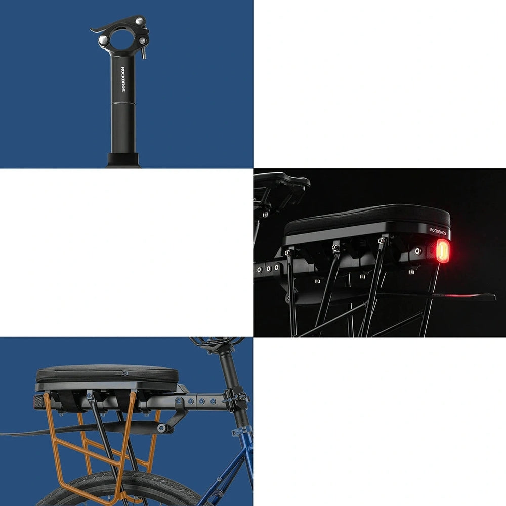 Fahrradgepäckträger mit Schutzblech, Rockbros RBHJ-1, Schwarz