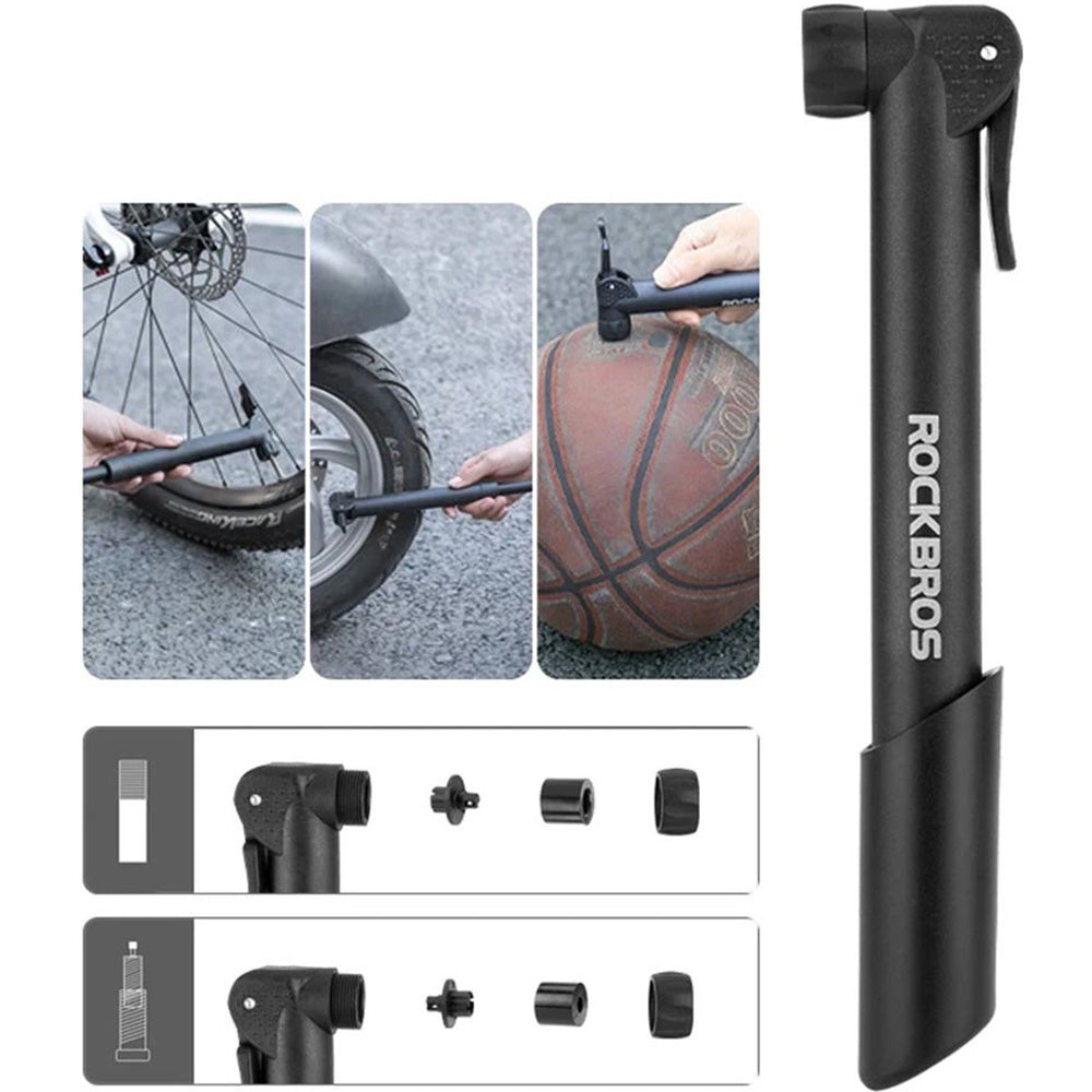 Fahrradpumpe Rockbros, Schwarz
