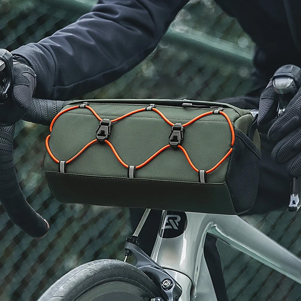 Fahrradtasche, Lenkertasche Rockbros, Dunkelgrün