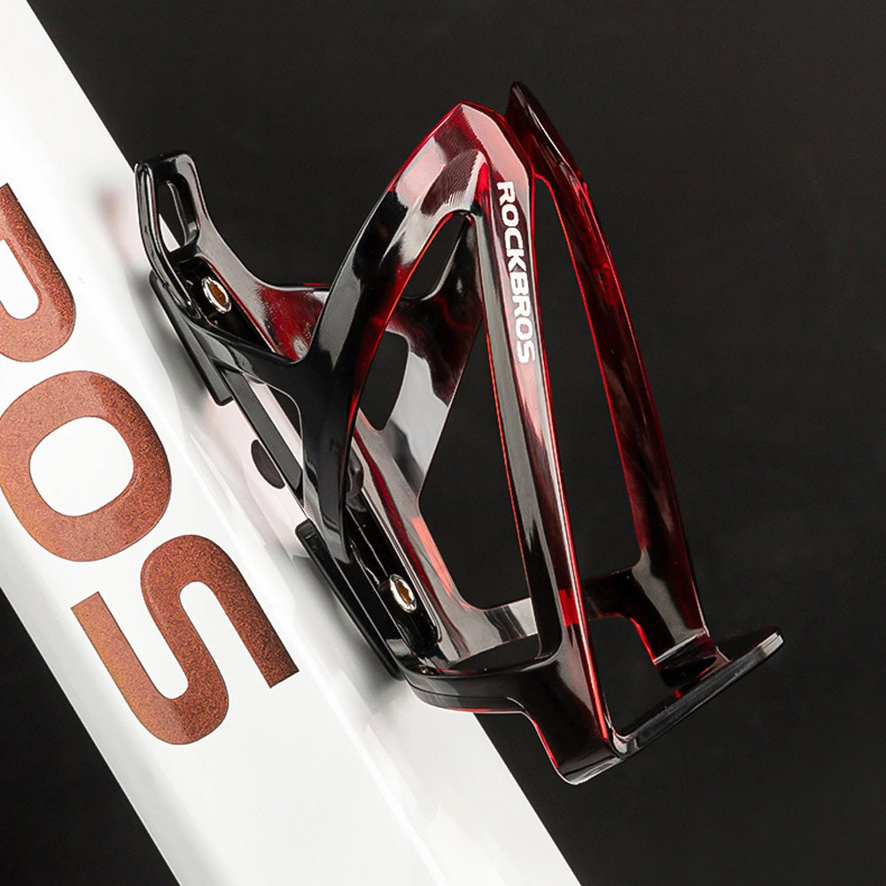 Fahrradhalterung für Flasche, Rockbros FK338, Schwarz-Rot