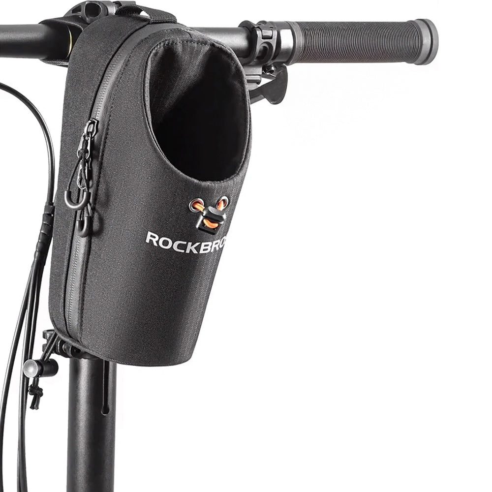Fahrradtasche mit Flaschenhalter Rockbros P002 1,5 l, Schwarz