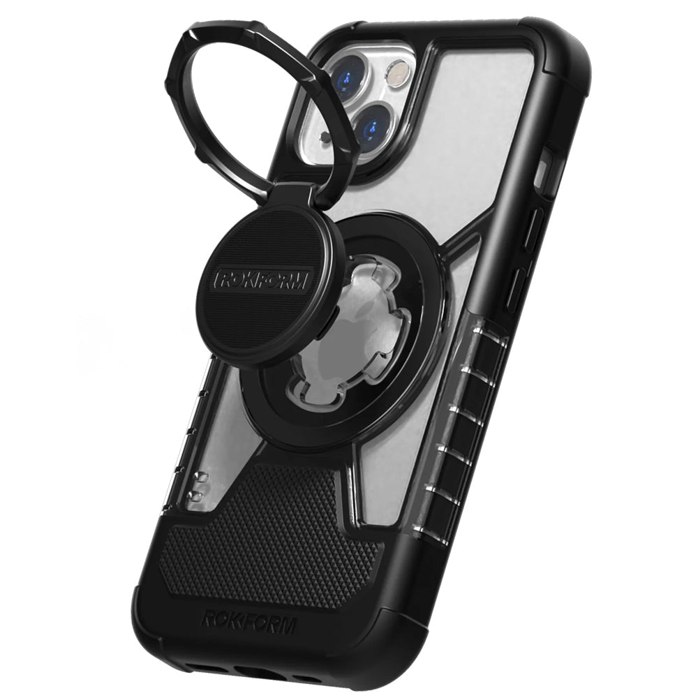 Schutzhülle Rokform Crystal Case Mag für do iPhone 15 Pro Max, Transpa