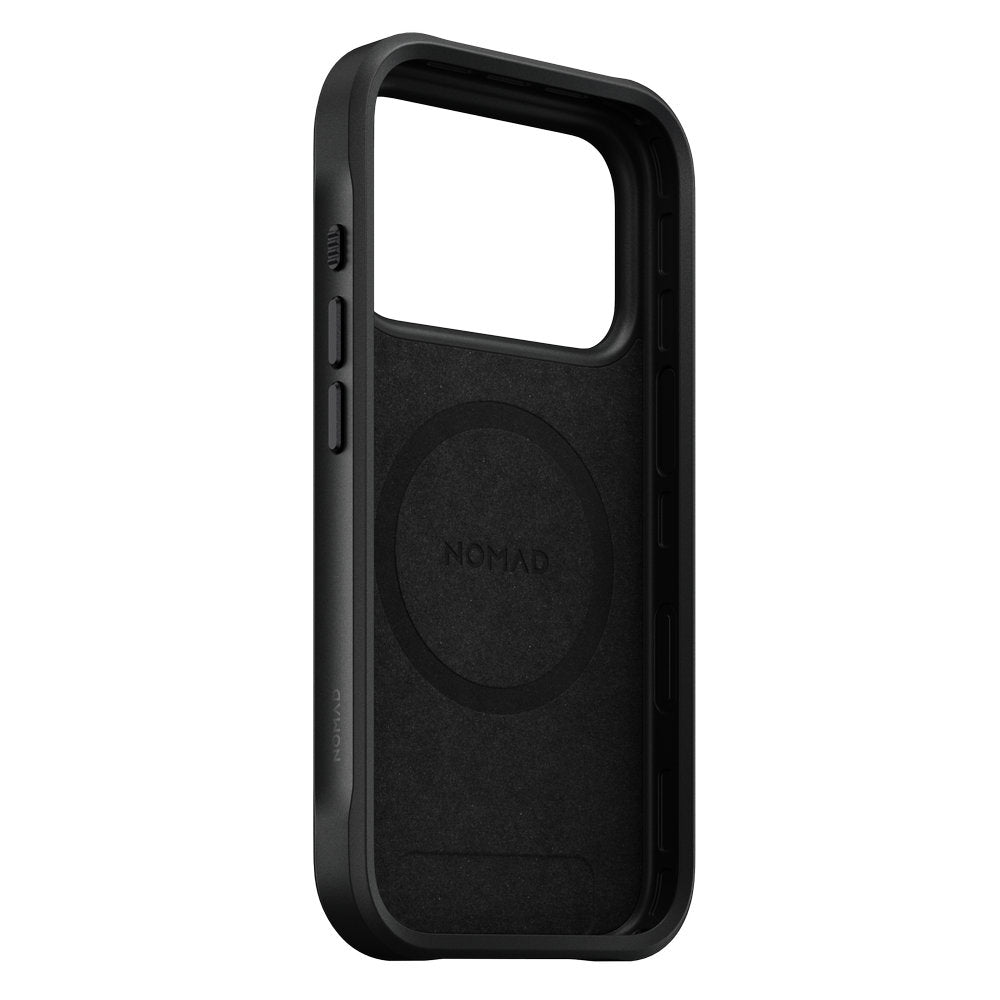 Handyhülle für iPhone 18 Pro / 17 Pro, Nomad Rugged Case mit MagSafe, Schwarz Gemustert (8/12)