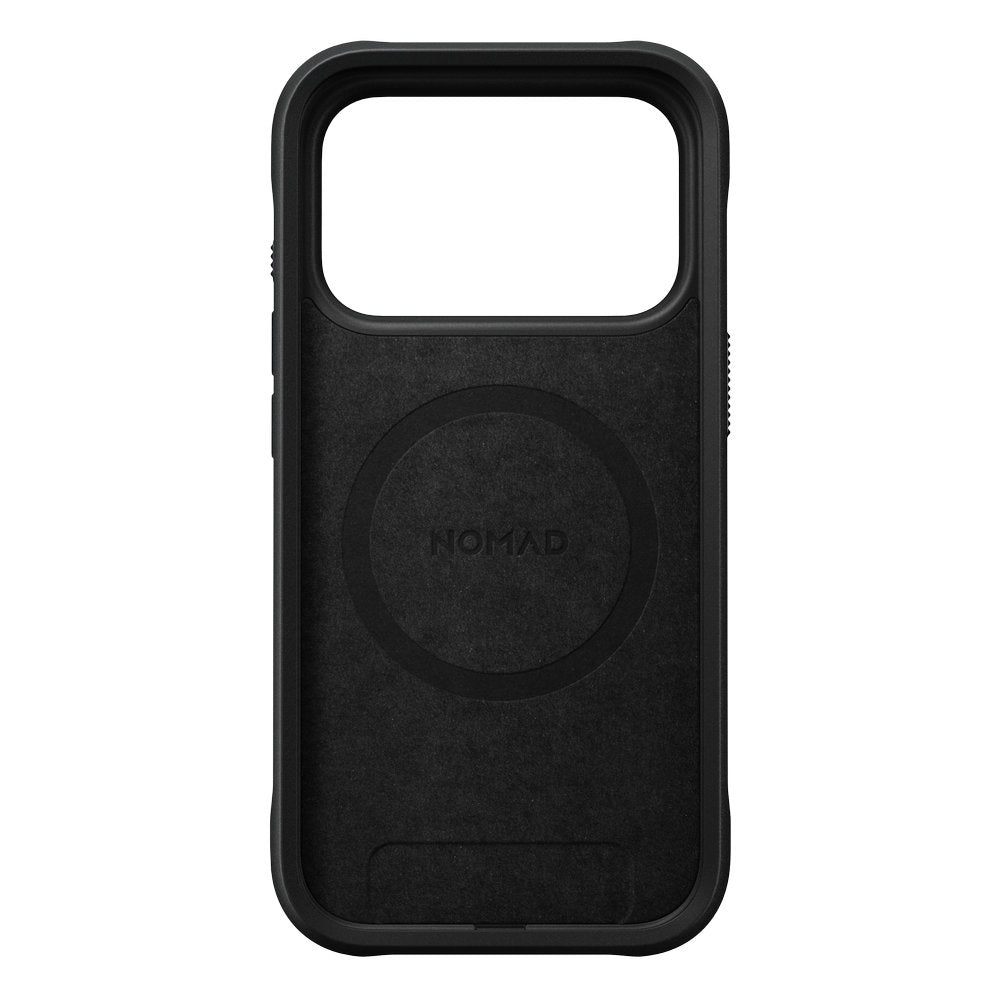 Handyhülle für iPhone 18 Pro / 17 Pro, Nomad Rugged Case mit MagSafe, Schwarz Gemustert (11/12)