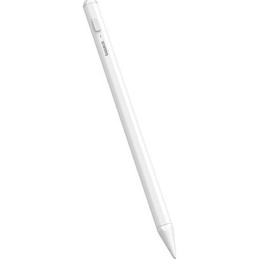 Stift Baseus Smooth Writing 2 Stylus mit LED-Anzeige für iPad / Pro / Air / Mini (2018 und neuere), Weiß