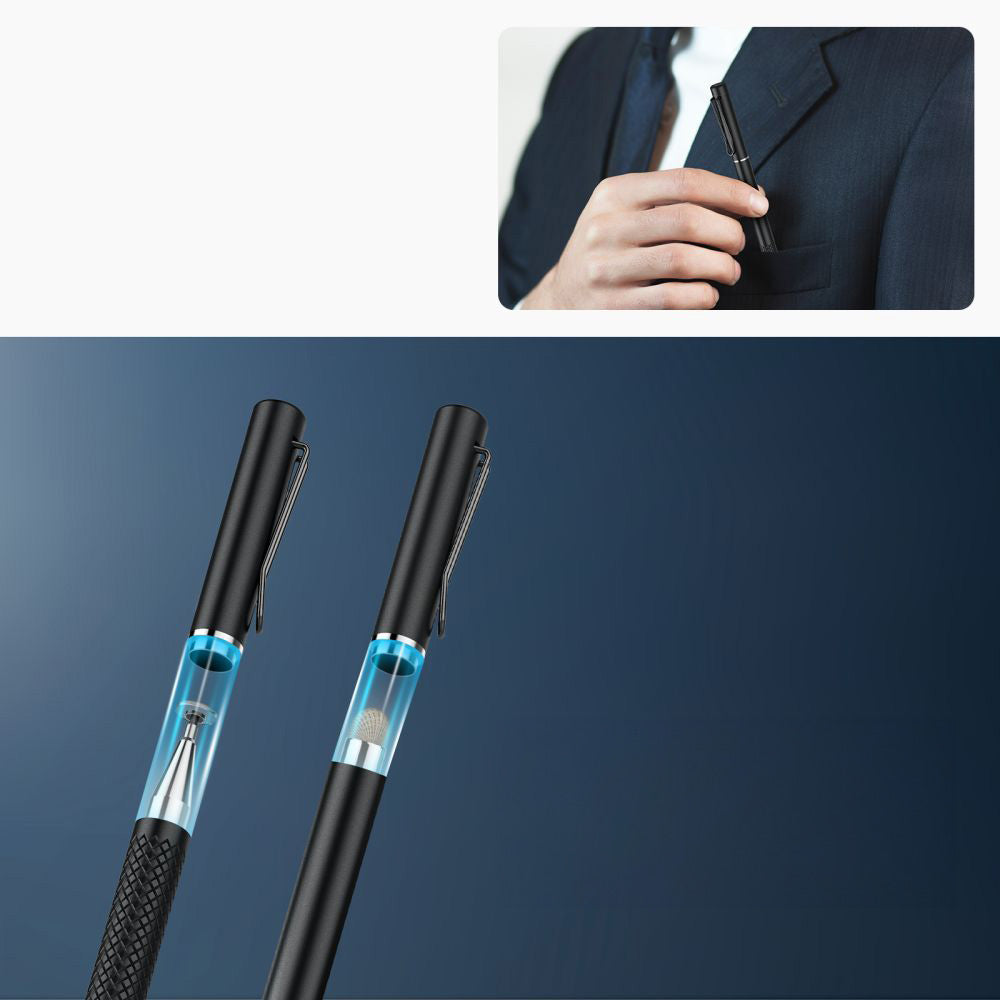 Universeller Stift für Telefon und Tablet, Spigen Universal Stylus Pen, Schwarz
