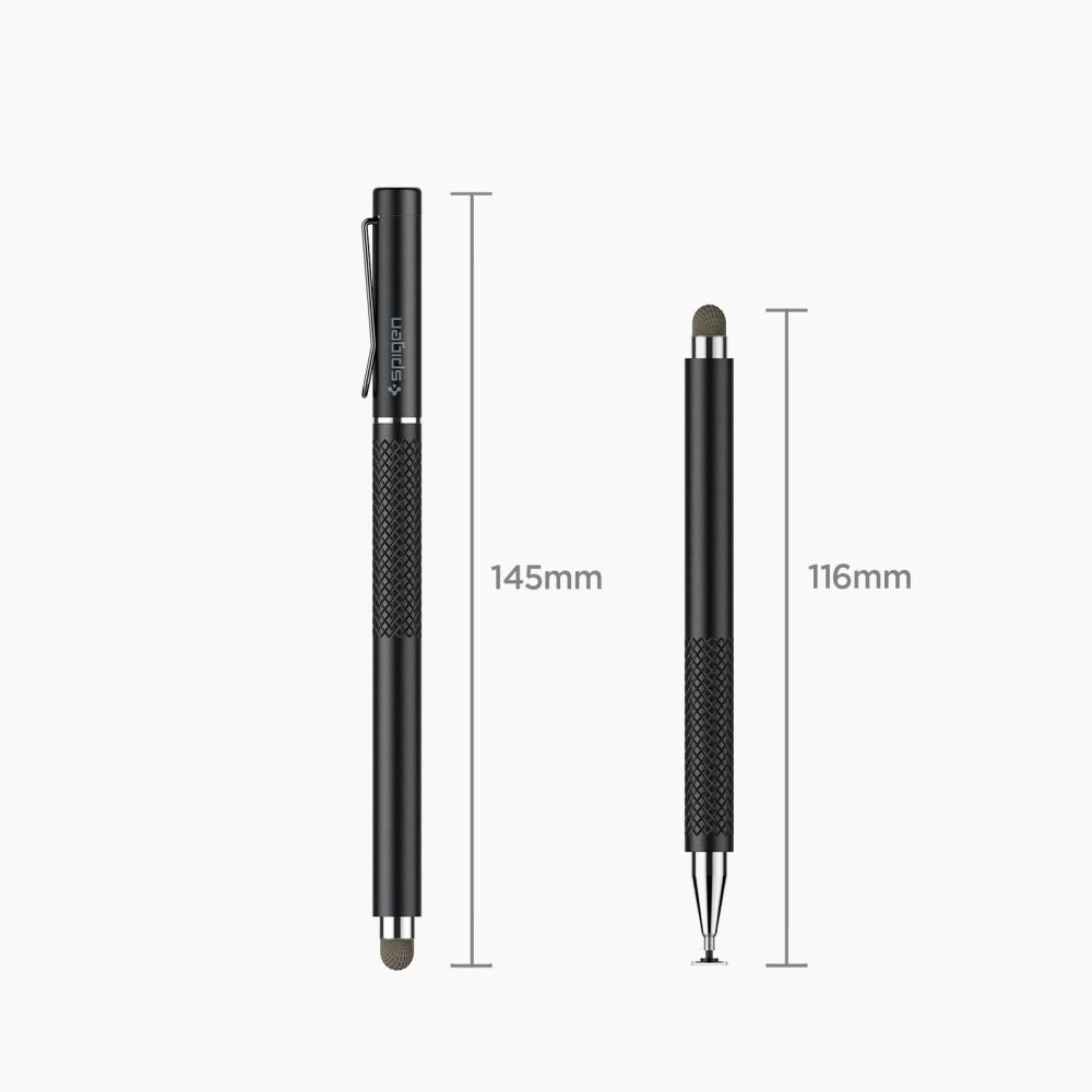Universeller Stift für Telefon und Tablet, Spigen Universal Stylus Pen, Schwarz