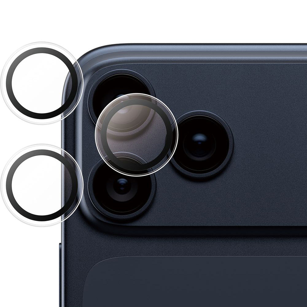 Gehärtetes Glas mit Applikator für iPhone 17 Pro Max / 17 Pro / 16 Pro Max / 16 Pro, SAFE by PanzerGlass Camera Lens Protector, Transparent