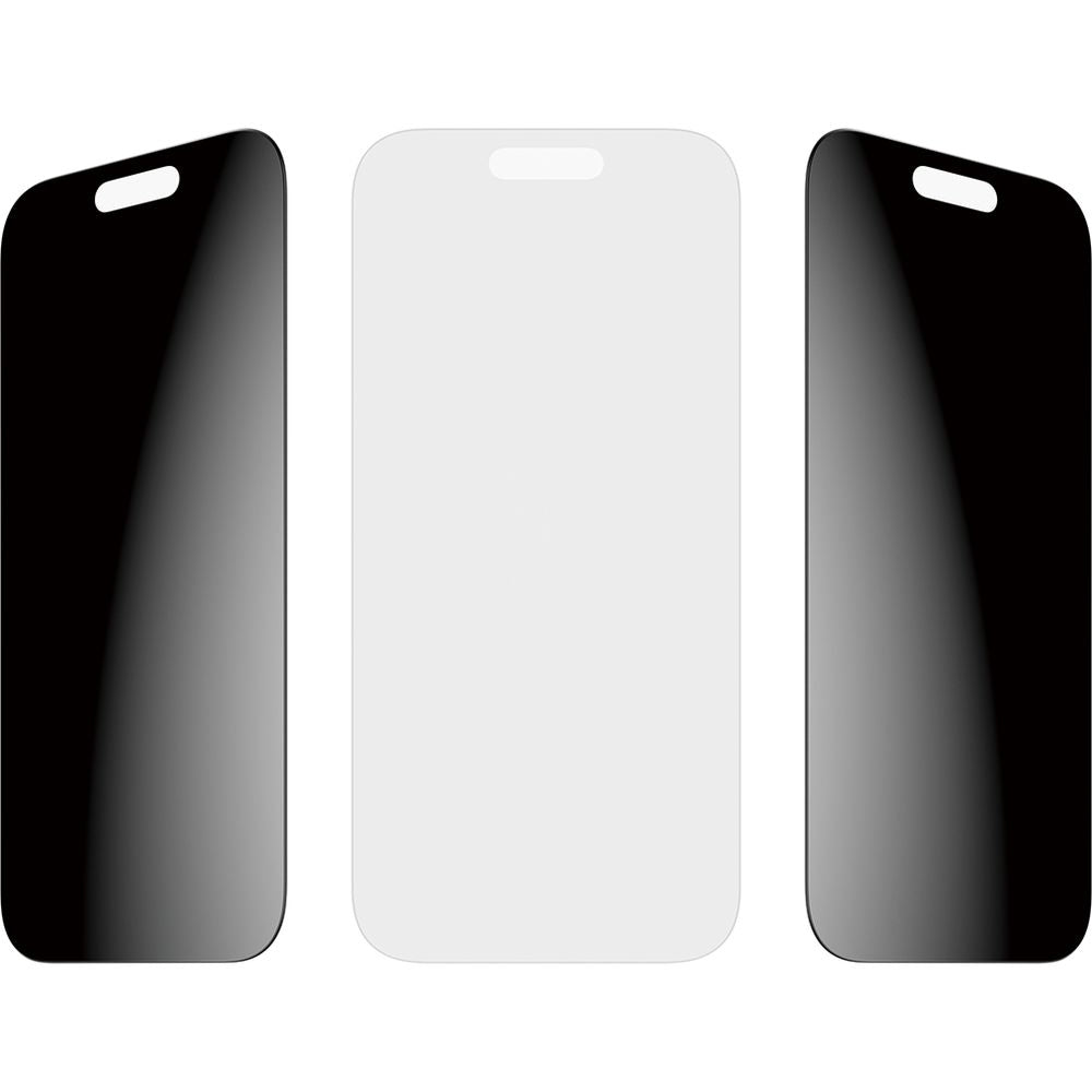 Sichtschutzglas mit Applikator für iPhone 17 / 16 Pro, SAFE by PanzerGlass Ultra-Wide Fit Privacy mit EasyAligner