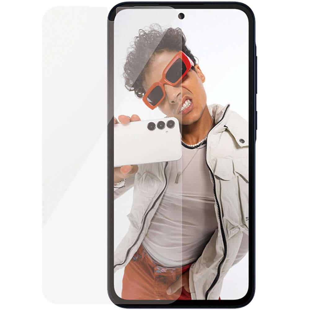 Gehärtetes Glas mit Applikator für Galaxy A36 5G, Safe by PanzerGlass Ultra-Wide Fit Easy Aligner