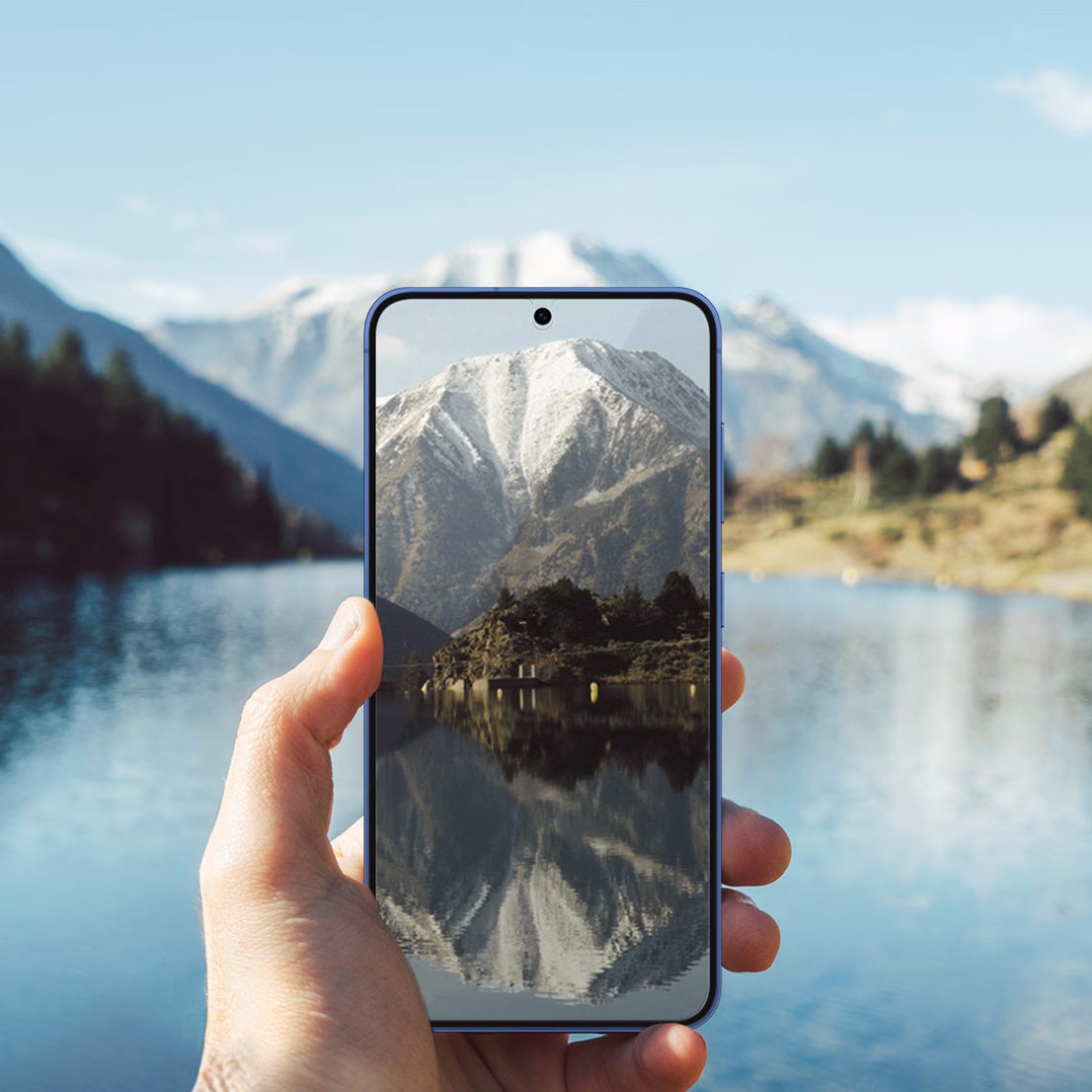 Displayschutzfolie für Galaxy S25 Plus, Samsung Anti-Reflective Film, 2 Stück