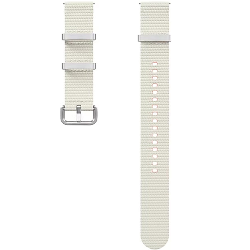 Armband für Galaxy Watch 7/FE/6/6 Classic/5 Pro/5/4/4 Classic, Samsung Athleisure Band, S/M, Creme