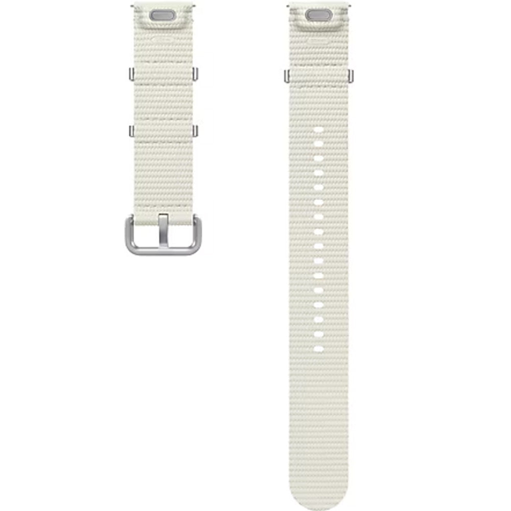 Armband für Galaxy Watch 7/FE/6/6 Classic/5 Pro/5/4/4 Classic, Samsung Athleisure Band, S/M, Creme