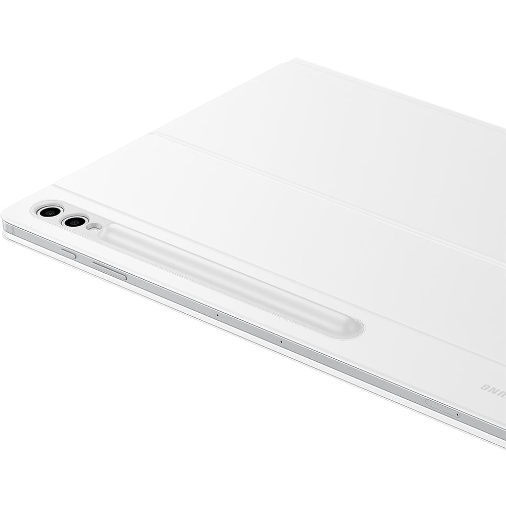 Schutzhülle für Galaxy Tab S10 Ultra / S9 Ultra mit Tastatur, Samsung Book Cover Keyboard, Weiß