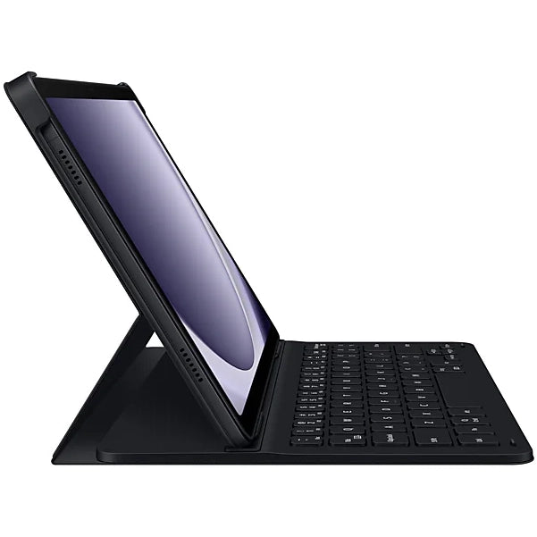 Schutzhülle für Galaxy Tab A9 Plus mit Tastatur, Samsung Book Cover Keyboard Slim, Schwarz