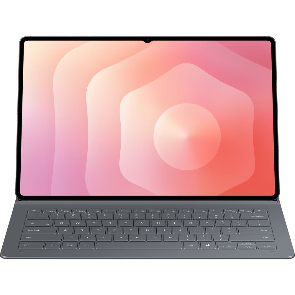 Handyhülle für Galaxy Tab S11 Ultra mit Tastatur, Samsung Book Cover Keyboard Slim, Schwarz