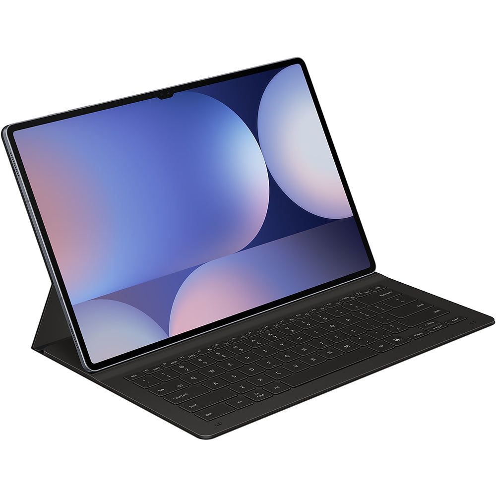 Schutzhülle für Galaxy Tab S10 Ultra / S9 Ultra mit Tastatur, Samsung Book Cover Keyboard Slim, Schwarz