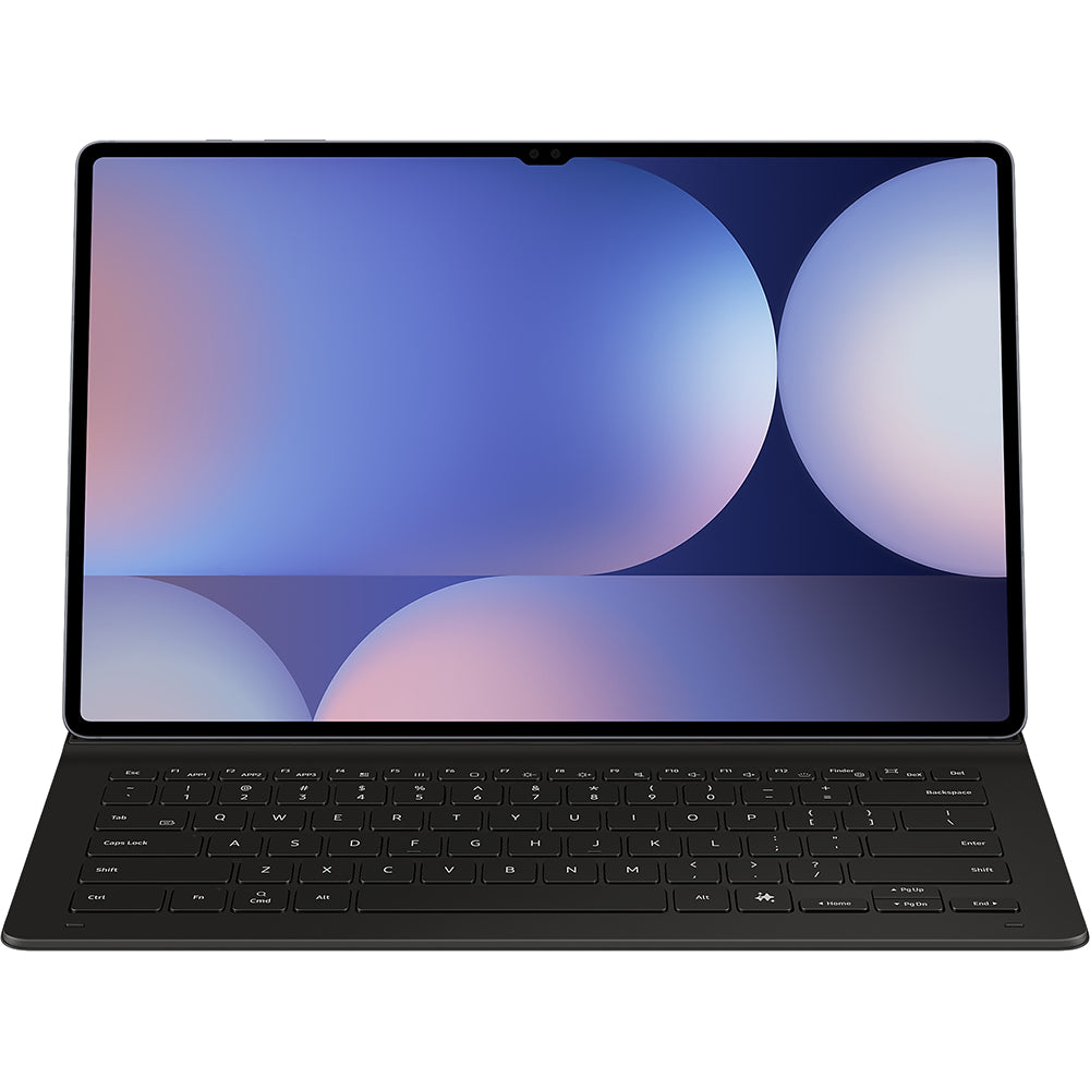 Schutzhülle für Galaxy Tab S10 Ultra / S9 Ultra mit Tastatur, Samsung Book Cover Keyboard Slim, Schwarz