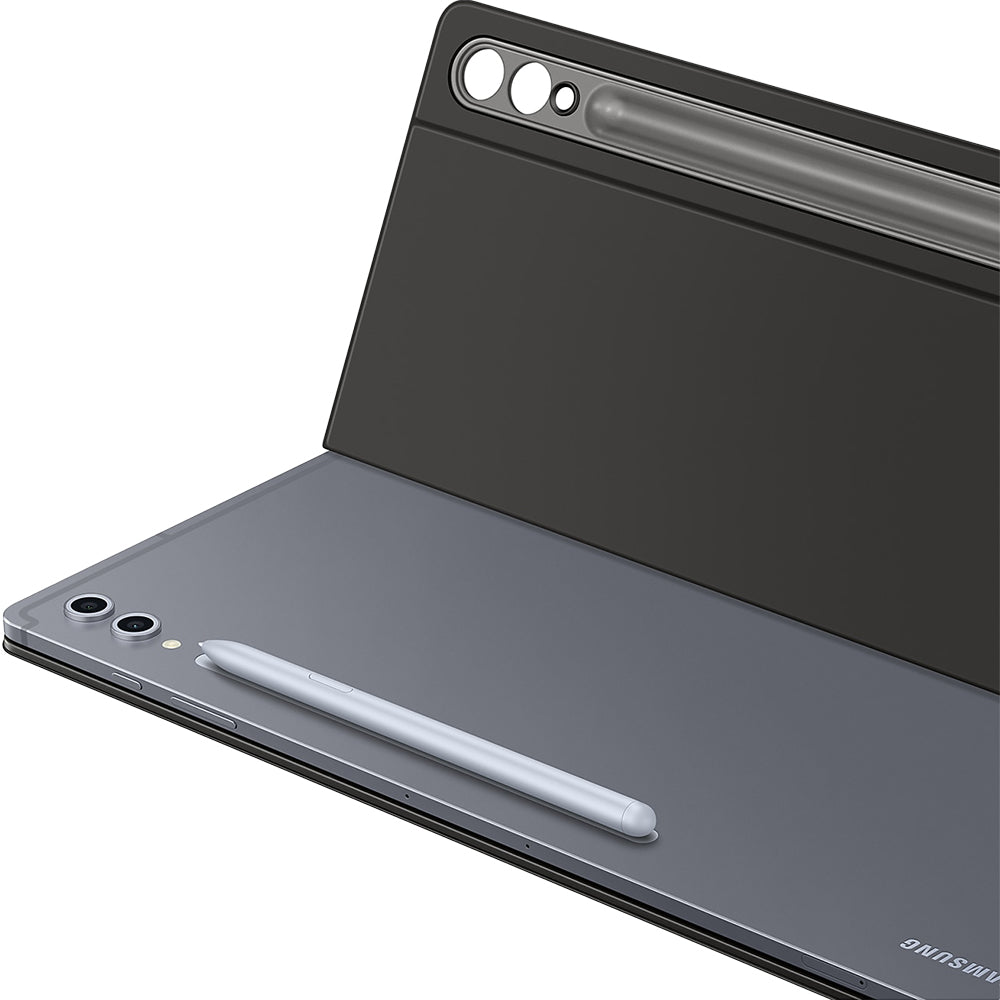 Schutzhülle für Galaxy Tab S10 Ultra / S9 Ultra mit Tastatur, Samsung Book Cover Keyboard Slim, Schwarz