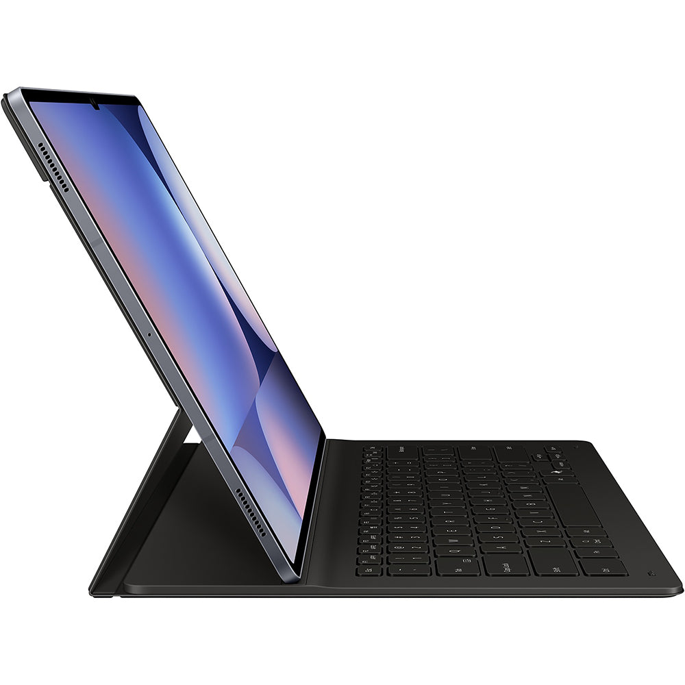 Schutzhülle für Galaxy Tab S10 Ultra / S9 Ultra mit Tastatur, Samsung Book Cover Keyboard Slim, Schwarz