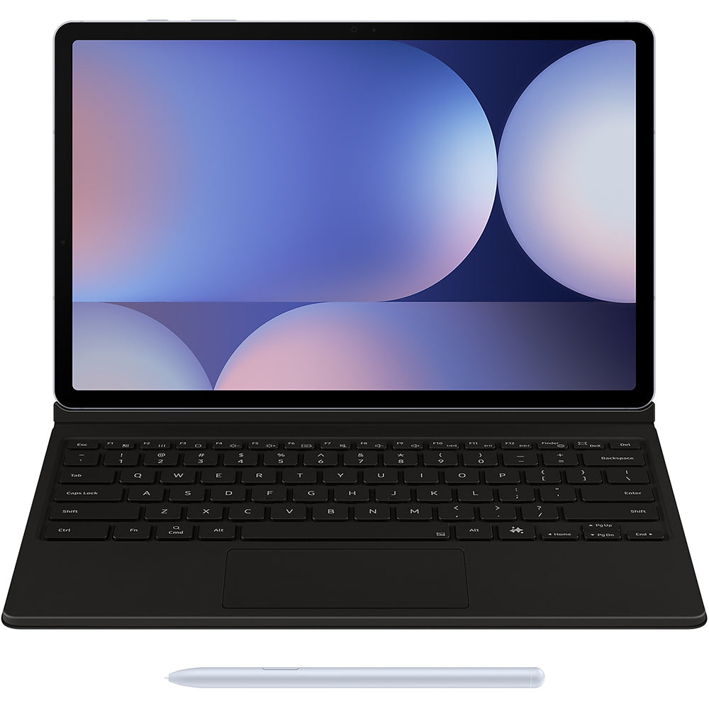 Schutzhülle für Galaxy Tab S10 Plus / S9 FE Plus / S9 Plus mit Tastatur, Samsung Book Cover Keyboard, Schwarz